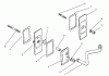 Toro 30180 - Mid-Size Proline Gear Traction Unit, 16 hp, 1995 (590001-599999) Ersatzteile BREATHER AND VENT ENGINE KOHLER MODEL NO. MV16S-TYPE PS56519