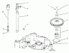 Toro 30180 - Mid-Size Proline Gear Traction Unit, 16 hp, 1995 (590001-599999) Ersatzteile OIL PUMP AND DIPSTICK ENGINE KOHLER MODEL NO. MV16S-TYPE PS56519