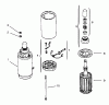 Toro 30180 - Mid-Size Proline Gear Traction Unit, 16 hp, 1995 (590001-599999) Ersatzteile STARTER ENGINE KOHLER MODEL NO. MV16S-TYPE PS56519
