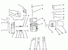 Toro 30181 - Mid-Size Proline Gear Traction Unit, 16 hp, 1995 (59000001-59999999) Ersatzteile HEAD/VALVE/BREATHER KOHLER ENGINE CV18S - PS 61521