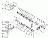 Toro 30181 - Mid-Size Proline Gear Traction Unit, 16 hp, 1995 (59000001-59999999) Ersatzteile PEERLESS TRANSMISSION MODEL NO. 700-039