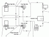 Toro 30185 - Mid-Size Proline Hydro Traction Unit, 14 hp, 1991 (10000001-19999999) Ersatzteile HYDRAULIC SCHEMATIC