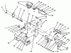 Toro 30185 - Mid-Size Proline Hydro Traction Unit, 14 hp, 1992 (20000001-29999999) Ersatzteile HYDRAULIC PUMP & LINKAGE ASSEMBLY