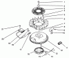 Toro 30185 - Mid-Size Proline Hydro Traction Unit, 14 hp, 1992 (20000001-29999999) Ersatzteile IGNITION/ELECTRICAL-ENGINE KOHLER MODEL NO. CV14 S-1429