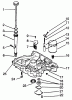 Toro 30185 - Mid-Size Proline Hydro Traction Unit, 14 hp, 1992 (20000001-29999999) Ersatzteile OIL PAN/LUBRICATION-ENGINE KOHLER MODEL NO. CV14 S-1429