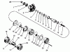 Toro 30185 - Mid-Size Proline Hydro Traction Unit, 14 hp, 1992 (20000001-29999999) Ersatzteile TRACTION DRIVE MOTOR (TORQUMOTOR)