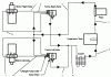 Toro 30185 - Mid-Size Proline Hydro Traction Unit, 14 hp, 1994 (49000001-49999999) Ersatzteile HYDRAULIC SCHEMATIC