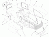 Toro 104-4671 - Sales Kit, 522xi Indy Special Edition Garden Tractor Ersatzteile GRILL AND SIDE PANEL ASSEMBLY