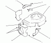 Toro 30186 - Mid-Size Proline Hydro Traction Unit, 14 hp, 1995 (590001-599999) Ersatzteile BLOWER HOUSING & BAFFLE-ENGINE KOHLER MODEL NO. CV14 S-1429