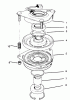 Toro 30186 - Mid-Size Proline Hydro Traction Unit, 14 hp, 1995 (590001-599999) Ersatzteile CLUTCH ASSEMBLY NO. 54-3200