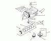 Toro 30186 - Mid-Size Proline Hydro Traction Unit, 14 hp, 1995 (590001-599999) Ersatzteile CRANKCASE-ENGINE KOHLER MODEL NO. CV14 S-1429