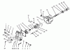 Toro 30186 - Mid-Size Proline Hydro Traction Unit, 14 hp, 1995 (590001-599999) Ersatzteile HYDRAULIC PUMP ASSEMBLY NO. 82-8220