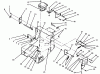Toro 30186 - Mid-Size Proline Hydro Traction Unit, 14 hp, 1995 (590001-599999) Ersatzteile HYDRAULIC PUMP & LINKAGE ASSEMBLY
