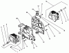 Toro 30190 - Mid-Size Proline Hydro Traction Unit, 18 hp, 1993 (39000001-39999999) Ersatzteile CRANKCASE-ENGINE MODEL NO. MV18S-TYPE 58543 #1