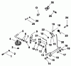 Toro 30190 - Mid-Size Proline Hydro Traction Unit, 18 hp, 1993 (39000001-39999999) Ersatzteile GOVERNOR-ENGINE MODEL NO. MV18S-TYPE 58543