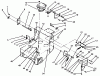 Toro 30190 - Mid-Size Proline Hydro Traction Unit, 18 hp, 1993 (39000001-39999999) Ersatzteile HYDRAULIC PUMP & LINKAGE ASSEMBLY