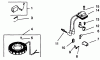 Toro 30190 - Mid-Size Proline Hydro Traction Unit, 18 hp, 1993 (39000001-39999999) Ersatzteile IGNITION-ENGINE MODEL NO. MV18S-TYPE 58543