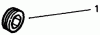 Toro 30190 - Mid-Size Proline Hydro Traction Unit, 18 hp, 1993 (39000001-39999999) Ersatzteile OIL PRESSURE SWITCH-ENGINE MODEL NO. MV18S-TYPE 58543