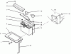 Toro 30191 - Mid-Size Proline Hydro Traction Unit, 20 hp, 1995 (590001-599999) Ersatzteile BATTERY ASSEMBLY