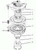 Toro 30191 - Mid-Size Proline Hydro Traction Unit, 20 hp, 1995 (590001-599999) Ersatzteile CLUTCH ASSEMBLY NO. 54-3200