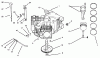 Toro 30191 - Mid-Size Proline Hydro Traction Unit, 20 hp, 1995 (590001-599999) Ersatzteile CRANKCASE