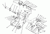 Toro 30191 - Mid-Size Proline Hydro Traction Unit, 20 hp, 1995 (590001-599999) Ersatzteile HYDRAULIC PUMP & LINKAGE ASSEMBLY