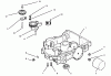 Toro 30191 - Mid-Size Proline Hydro Traction Unit, 20 hp, 1995 (590001-599999) Ersatzteile OIL PAN/LUBRICATION