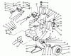 Toro 30191 - Mid-Size Proline Hydro Traction Unit, 20 hp, 1995 (590001-599999) Ersatzteile WHEEL ASSEMBLY & HYDRAULIC COMPONENTS