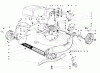 Toro 16050 - Electric Lawnmower, 1972 (2000001-2999999) Ersatzteile MAIN FRAME ASSEMBLY