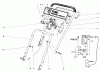 Toro 17046 - Electric Lawnmower, 1976 (9000001-9999999) Ersatzteile HANDLE ASSEMBLY