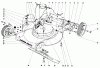 Toro 17046 - Electric Lawnmower, 1976 (9000001-9999999) Ersatzteile HOUSING ASSEMBLY