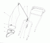 Toro 17005 - Electric Lawnmower, 1977 (7000001-7999999) Ersatzteile BAGGING KIT NO. 23-6110