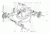 Toro 17005 - Electric Lawnmower, 1977 (7000001-7999999) Ersatzteile HOUSING ASSEMBLY