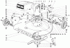 Toro 18301 - Electric Whirlwind Lawnmower, 1970 (0000001-0999999) Ersatzteile MAIN FRAME ASSEMBLY