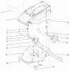 Toro 20050 (E120) - Carefree Recycler Electric Mower, E120, 1999 (99000001-99999999) Ersatzteile DECK, LINER, & WHEEL ASSEMBLY