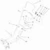 Toro 20052 (E24) - Carefree Recycler Electric Mower, E24, 1999 (99000001-99999999) Ersatzteile HANDLE & CONTROLS ASSEMBLY