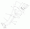 Toro 20052 (E24) - Carefree Recycler Electric Mower, E24, 2001 (210000001-210999999) Ersatzteile HANDLE AND CONTROLS ASSEMBLY