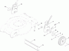 Toro 20360 - e-Cycler 20" Cordless Lawn Mower, 2010 (310000001-310999999) Ersatzteile REAR AXLE AND HEIGHT-OF-CUT ASSEMBLY