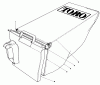 Toro 20564 - Electric Lawnmower, 1986 (6000001-6999999) Ersatzteile GRASS BAG ASSEMBLY 11-9469