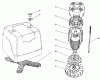 Toro 20564 - Electric Lawnmower, 1989 (9000001-9999999) Ersatzteile MOTOR BRIGGS & STRATTON MODEL NO 748001-0339-01
