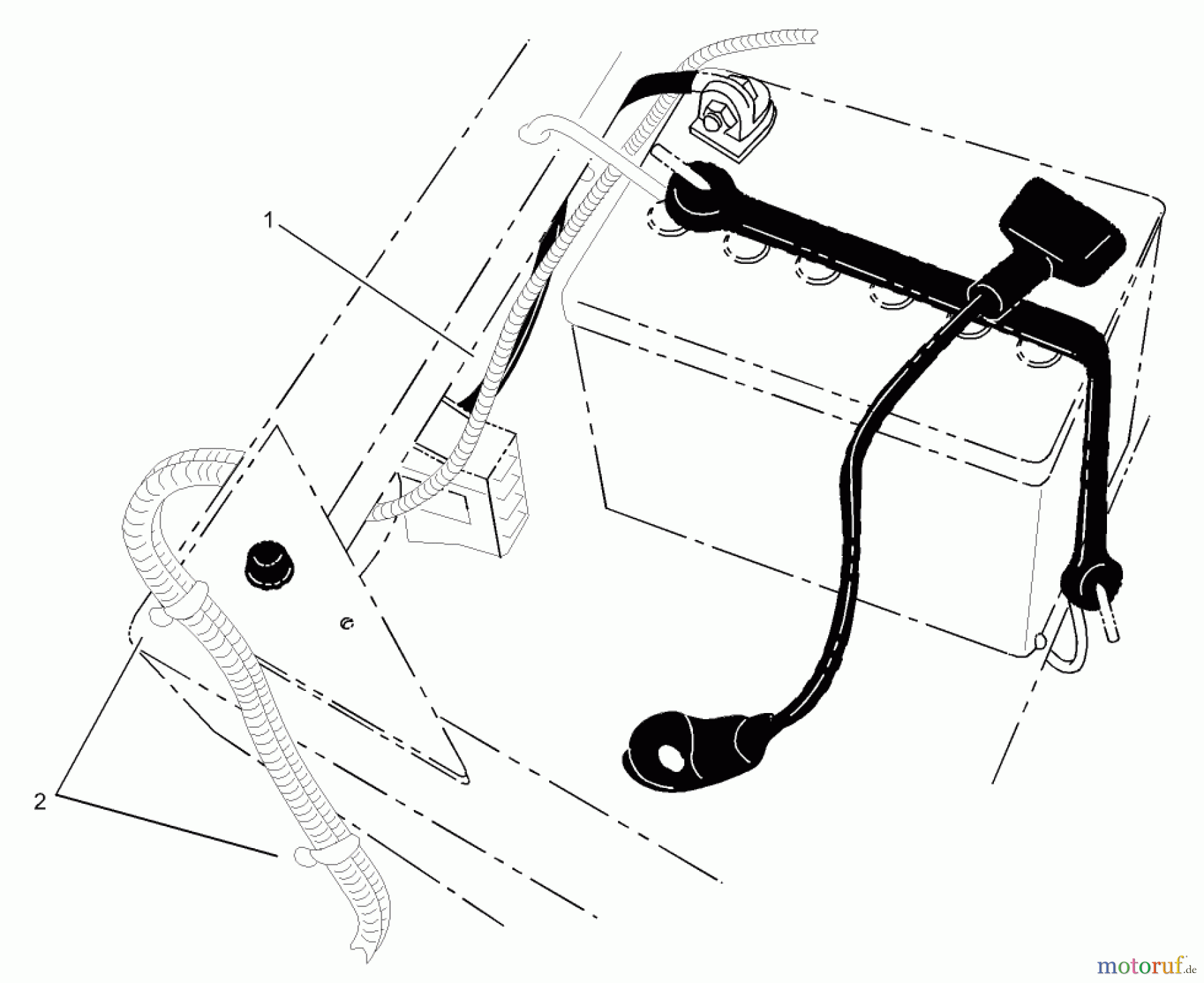 Toro Neu Accessories, Mower 104-8041 - Toro Light Kit, TimeCutter ZX Riding Mowers LAMP HARNESS ASSEMBLY