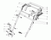 Toro 20564C - Electric Lawnmower, 1988 (8000001-8999999) Ersatzteile HANDLE ASSEMBLY