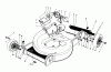 Toro 20564C - Electric Lawnmower, 1988 (8000001-8999999) Ersatzteile HOUSING ASSEMBLY