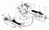 Toro 20564C - Electric Lawnmower, 1989 (9000001-9999999) Ersatzteile HOUSING ASSEMBLY