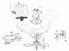 Toro 20564C - Electric Lawnmower, 1989 (9000001-9999999) Ersatzteile MOTOR & BLADE ASSEMBLY