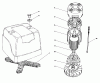 Toro 20564C - Electric Lawnmower, 1989 (9000001-9999999) Ersatzteile MOTOR BRIGGS & STRATTON MODEL NO. 748001-0334-01