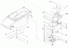Toro 20645 - Carefree Electric WPM, 120 VAC, 1997 (790000001-799999999) Ersatzteile MOTOR AND BLADE ASSEMBLY
