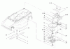 Toro 20646 - Carefree Electric WPM, 120 VAC, 1998 (89000001-89999999) Ersatzteile MOTOR AND BLADE ASSEMBLY