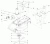 Toro 20647 - Carefree Electric WPM, 24 VDC, 1997 (7900001-7999999) Ersatzteile MOTOR, BATTERIES AND BLADE ASSEMBLY