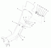 Toro 20648 - Carefree Electric WPM, 24 VDC, 1998 (89000001-89999999) Ersatzteile HANDLE AND CONTROLS ASSEMBLY